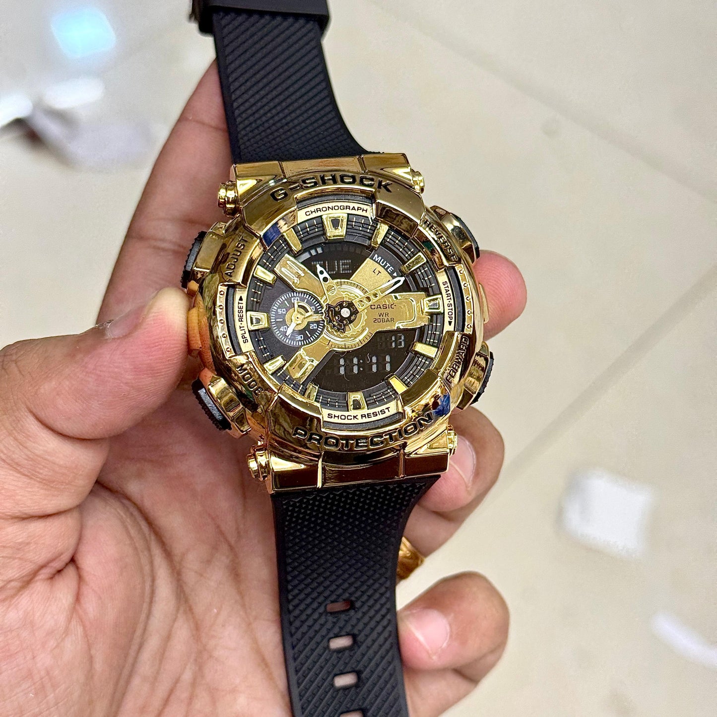 G-SHOCK G-STEEL GM110BB-1A β BLACKOUT BEAST MODE β
classic