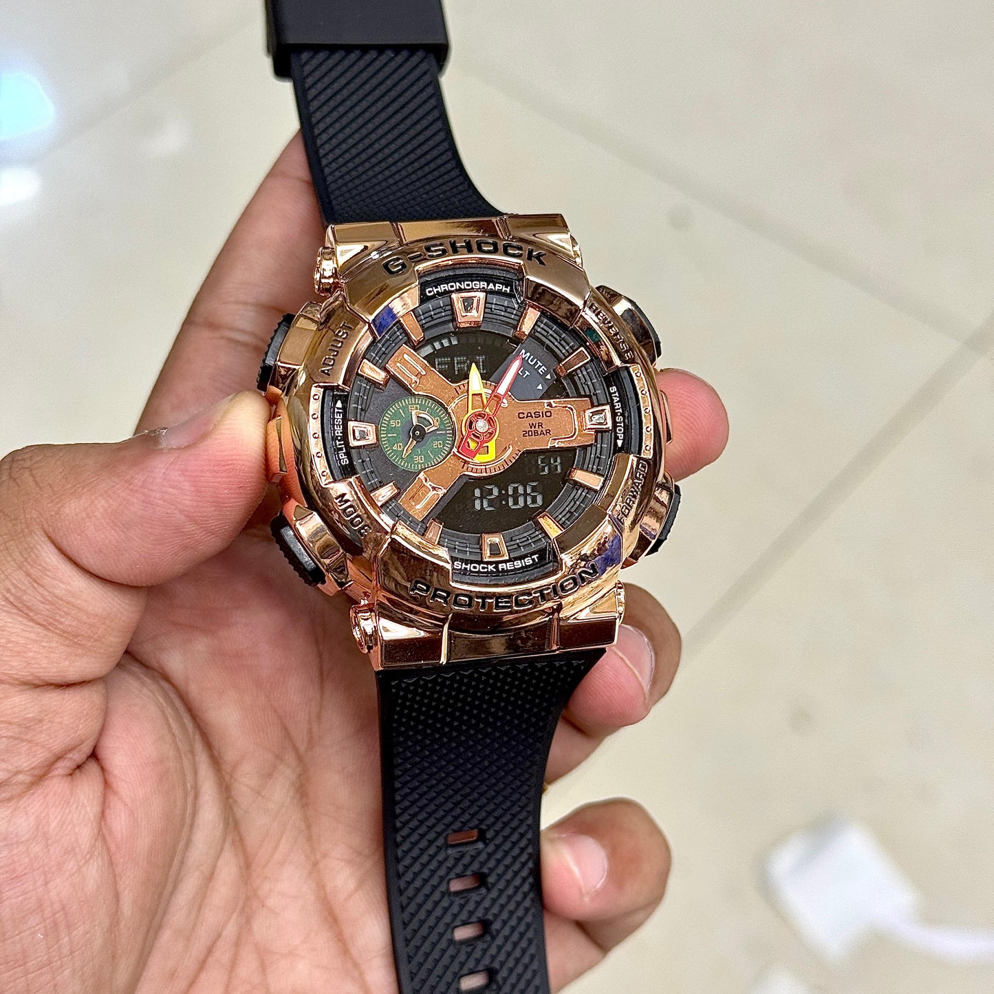 G-SHOCK G-STEEL GM110BB-1A β BLACKOUT BEAST MODE β
classic