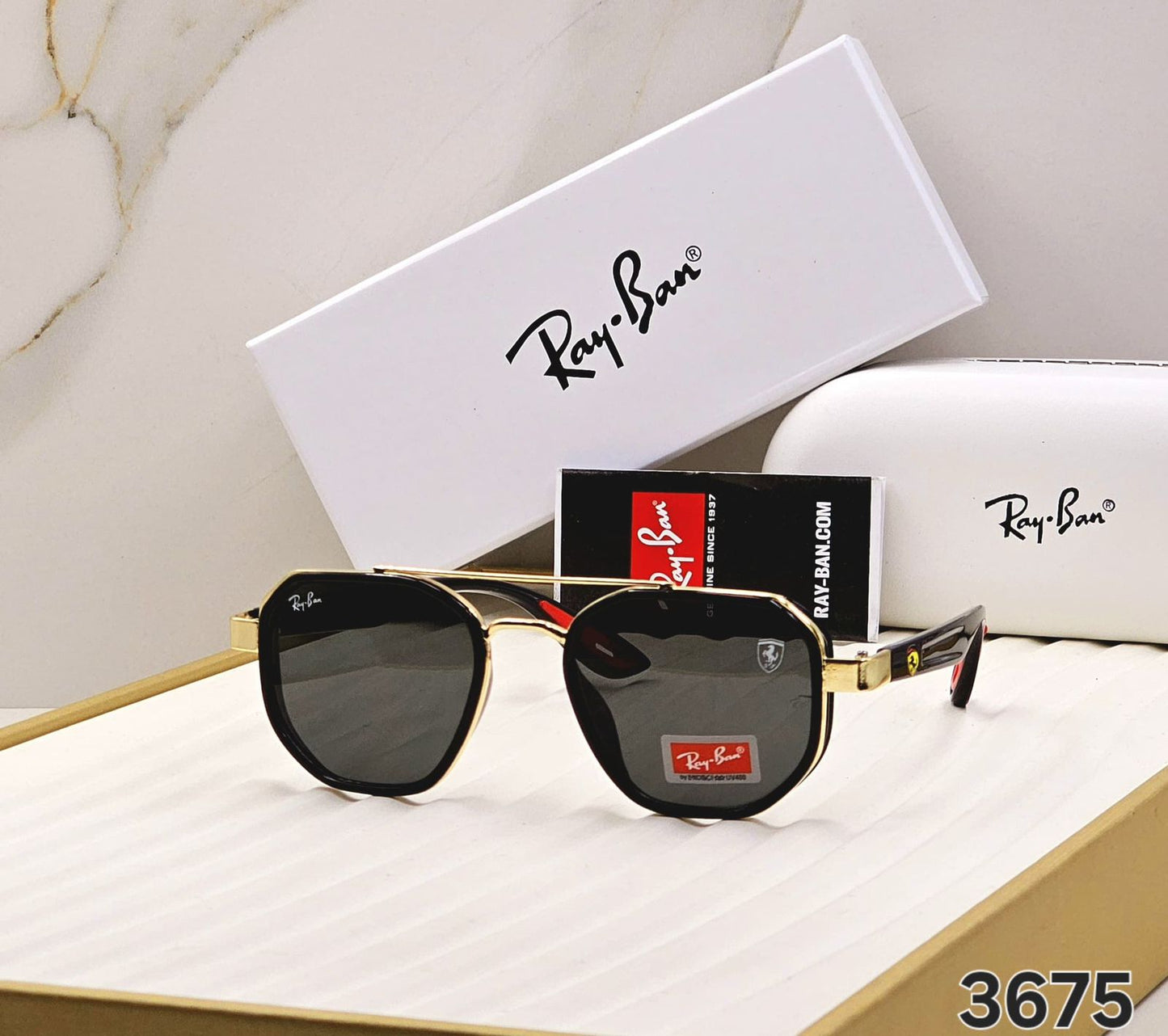 RAYBAN TRENDING SUNGLASSES FERRARI EDITION