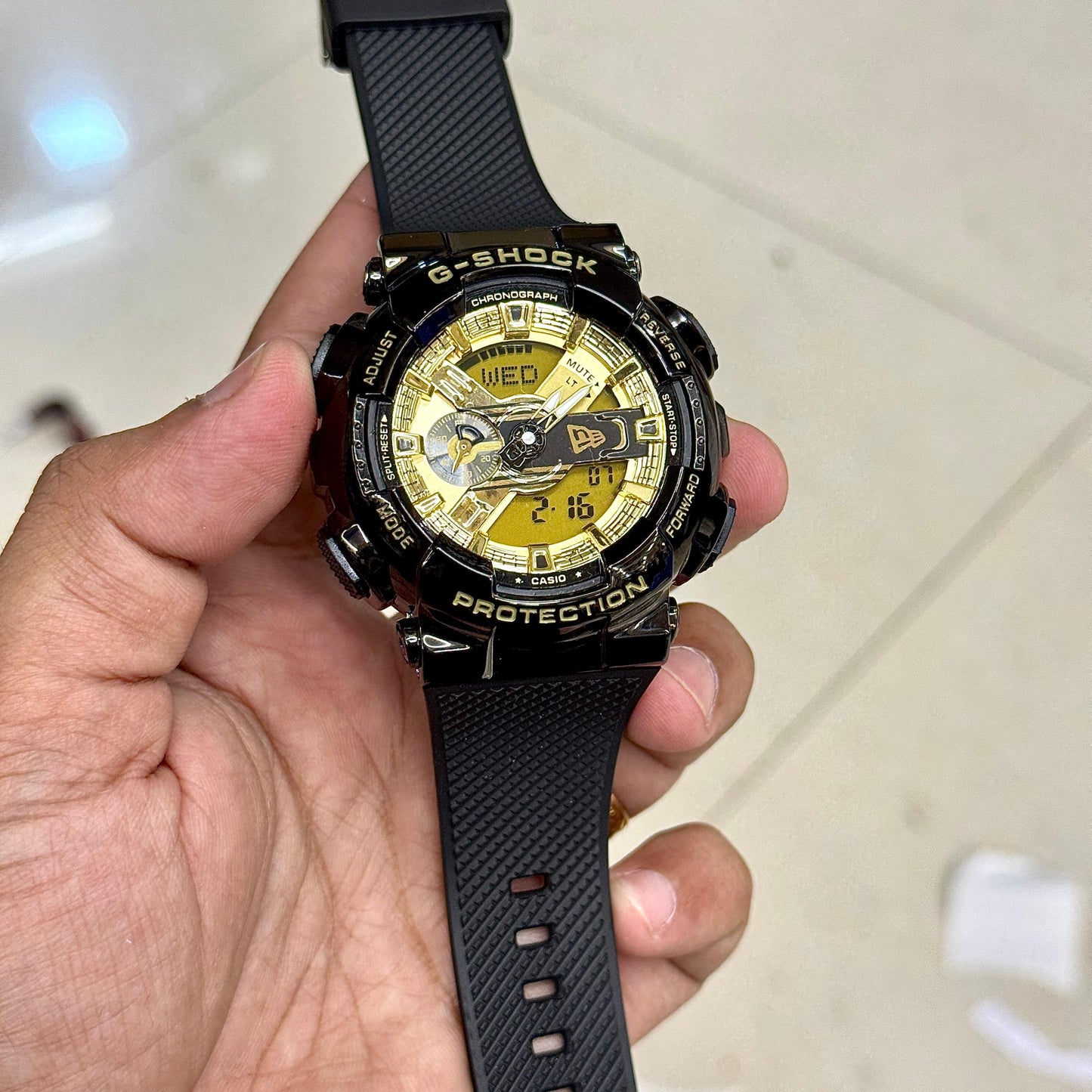 G-SHOCK G-STEEL GM110BB-1A β BLACKOUT BEAST MODE β
classic