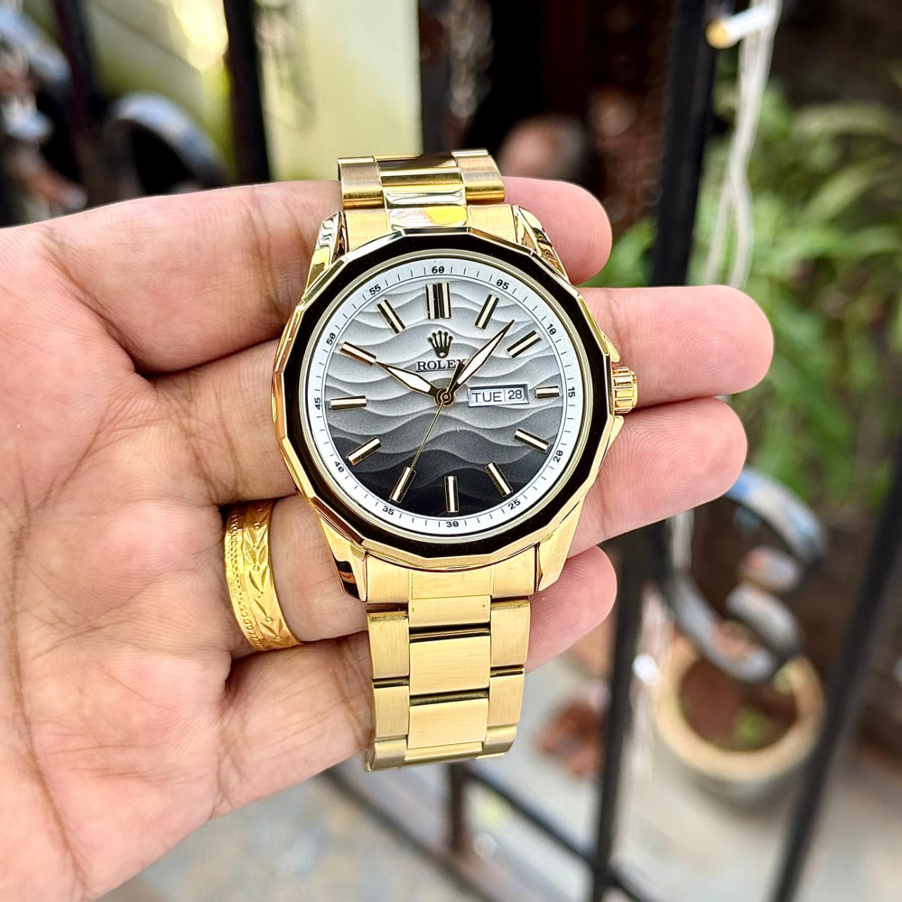 NEW ROLEX CLASSIC STEEL DAY-DATE DIAL MEN. ✅