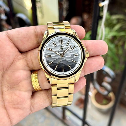 NEW ROLEX CLASSIC STEEL DAY-DATE DIAL MEN. ✅