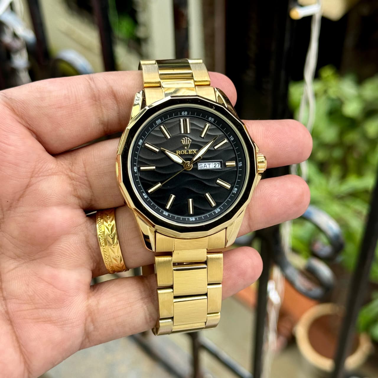 NEW ROLEX CLASSIC STEEL DAY-DATE DIAL MEN. ✅