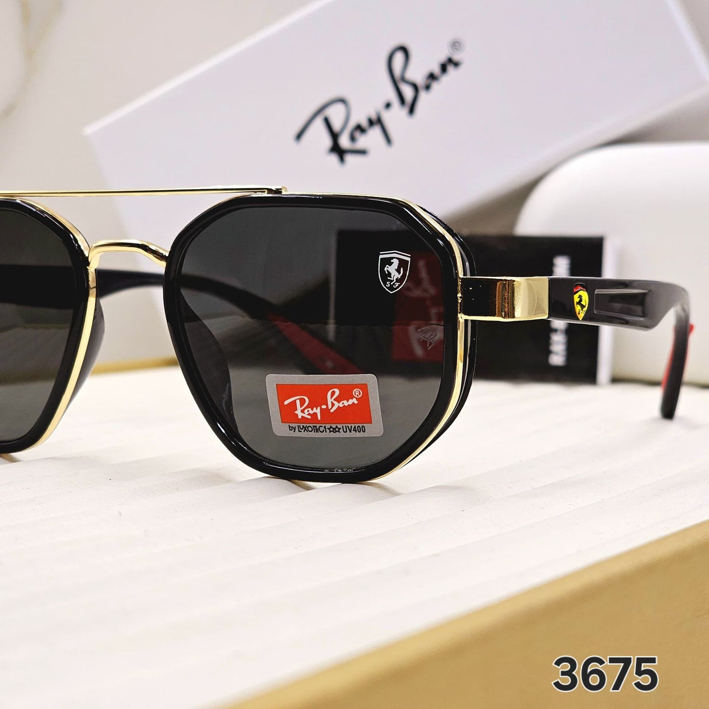 RAYBAN TRENDING SUNGLASSES FERRARI EDITION