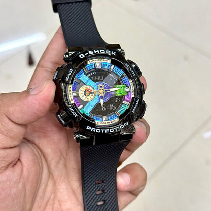 G-SHOCK G-STEEL GM110BB-1A – BLACKOUT BEAST MODE ✅