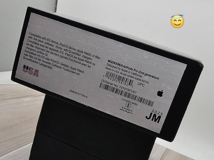AIRPODS PRO 2 IN MATT BLACK QUALITY ♠