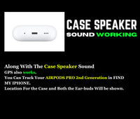 EARPODS PRO 2 PREMIUM , WITH FREE  (4 IN 1 CABLE), AND (PREMIUM SILICON CASE)