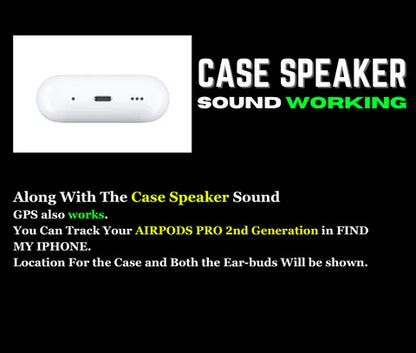EARPODS PRO 2 PREMIUM , WITH FREE  (4 IN 1 CABLE), AND (PREMIUM SILICON CASE)