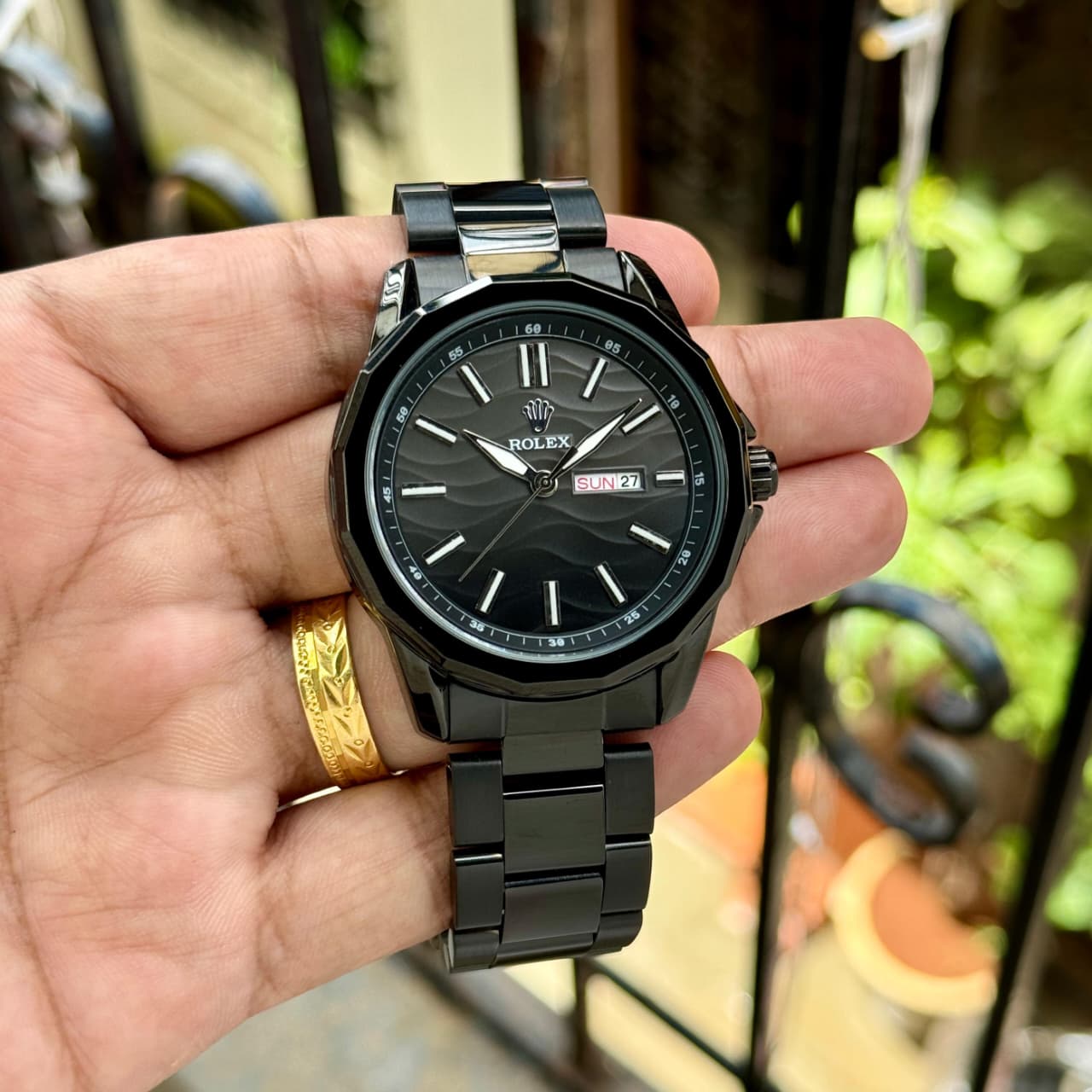 NEW ROLEX CLASSIC STEEL DAY-DATE DIAL MEN. ✅