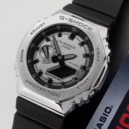 CLASSIC _JAPAN GOOD QUALITY_*  *_G-SHOCK GM-WORKING WITH AUTO-LIGHT_*