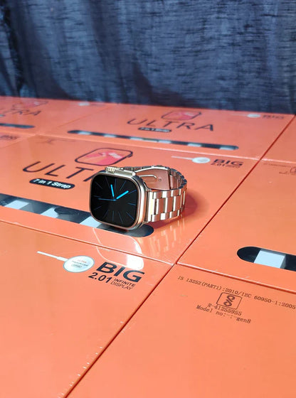 7 IN 1 SMART WATCH COMBO {45MM PREMIUM MODEL} REGULAR AND ONE EARBUDS FREE