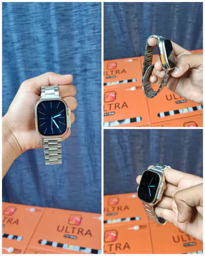 7 IN 1 SMART WATCH COMBO {45MM PREMIUM MODEL} REGULAR AND ONE EARBUDS FREE