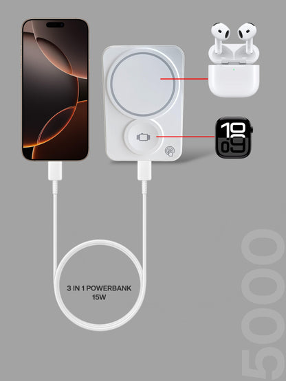 APPLE MAGSAFE DUAL WIRELESS WITH TYPE C PORT: