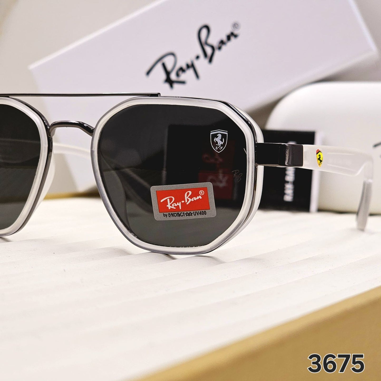 RAYBAN TRENDING SUNGLASSES FERRARI EDITION