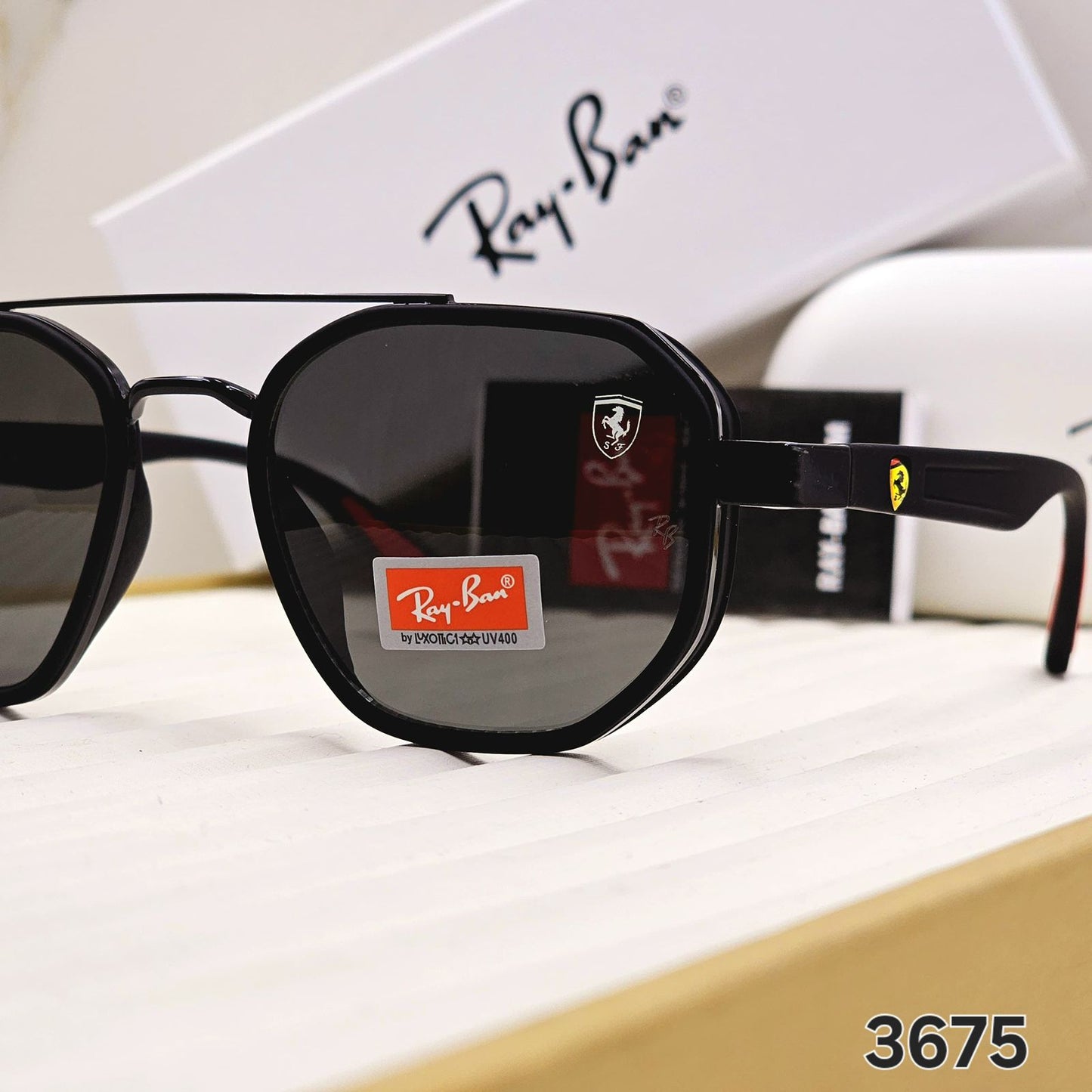 RAYBAN TRENDING SUNGLASSES FERRARI EDITION